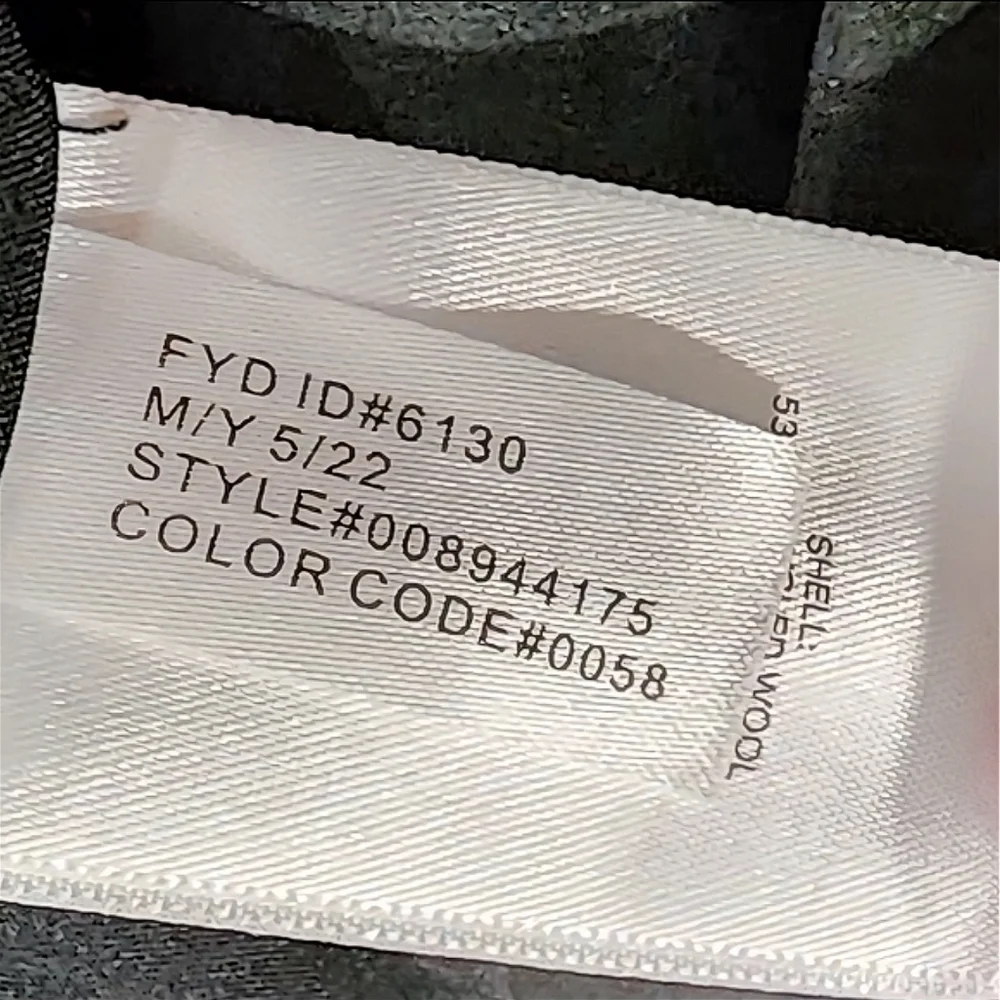 NWT Express Faux Wool Novelty Button Fitted Coat Size XL - Picture 12 of 16